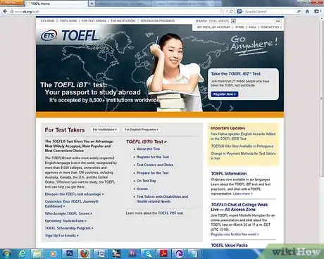 Imagen titulada Study for the TOEFL Step 9