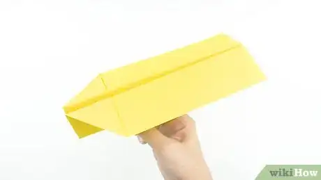 Imagen titulada Make a Trick Paper Airplane Step 7