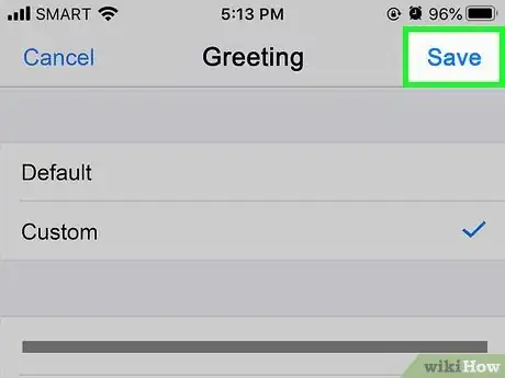 Imagen titulada Set Up Voicemail on an iPhone Step 12