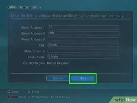 Imagen titulada Add a Credit Card to the PlayStation Store Step 25