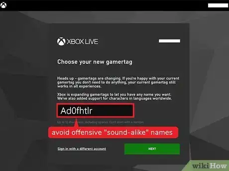 Imagen titulada Choose a Good Xbox Gamertag Step 12