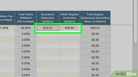 Imagen titulada Prepare Payroll in Excel Step 10