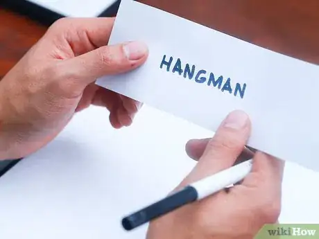 Imagen titulada Play Hangman Step 2