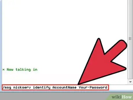 Imagen titulada Private Message Someone in IRC Step 1