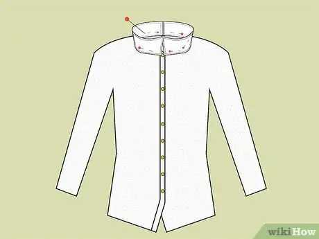 Imagen titulada Sew a Shirt Collar Step 11