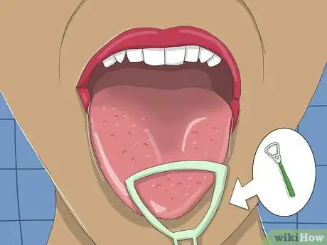 Imagen titulada Avoid Gagging While Brushing Your Tongue Step 4