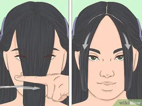 Imagen titulada Cut Your Own Bangs Step 22