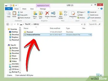 Imagen titulada Hide Files and Folders Using Batch Files Step 3