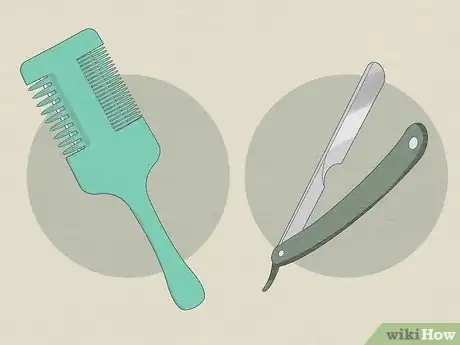 Imagen titulada Razor Cut Your Own Hair Step 1