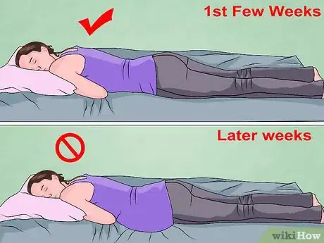 Imagen titulada Lie Down in Bed During Pregnancy Step 9