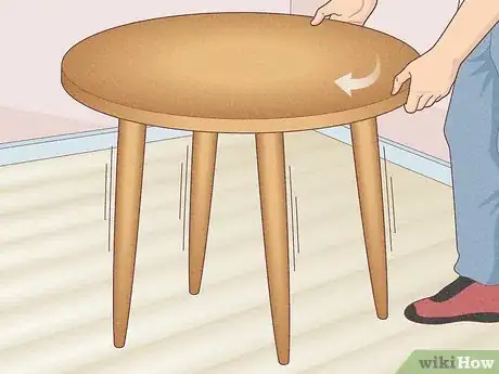 Imagen titulada Fix a Wobbly Table Top Step 8