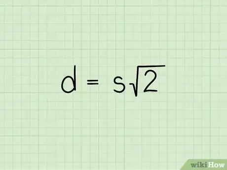 Imagen titulada Calculate a Diagonal of a Square Step 2