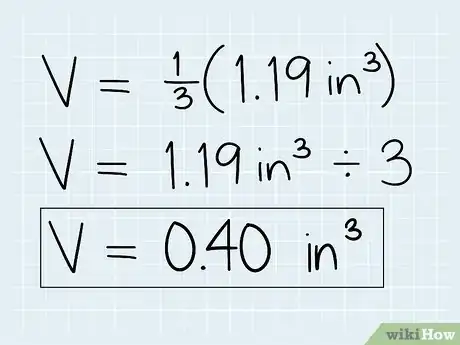 Imagen titulada Calculate the Volume of a Cone Step 5