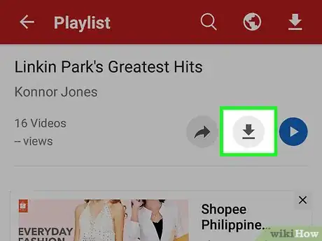 Imagen titulada Download a YouTube Playlist on Android Step 19