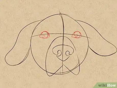 Imagen titulada Draw a Dog Face Step 3