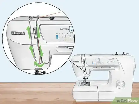 Imagen titulada Thread a Kenmore Sewing Machine Step 19