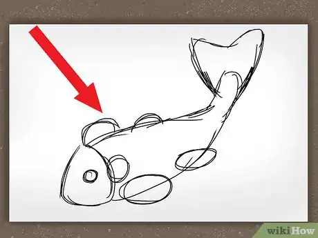 Imagen titulada Draw a Koi Fish Step 4