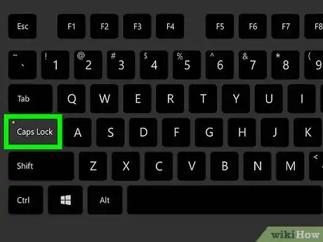 Imagen titulada Turn Off Caps Lock Step 1