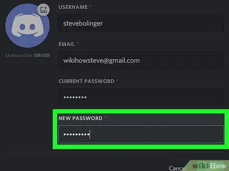 Imagen titulada Change Your Discord Password on a PC or Mac Step 14