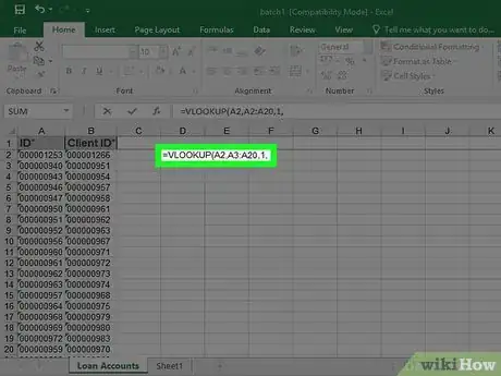 Imagen titulada Compare Two Lists in Excel Step 26