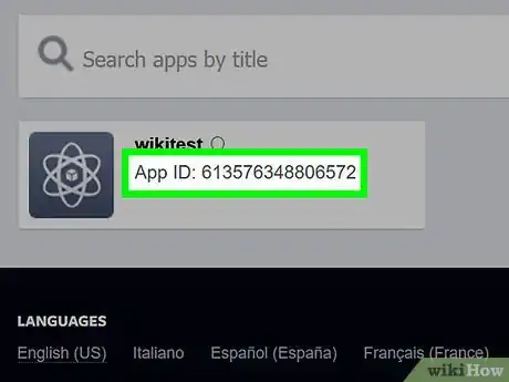 Imagen titulada Get an App ID on Facebook Step 4