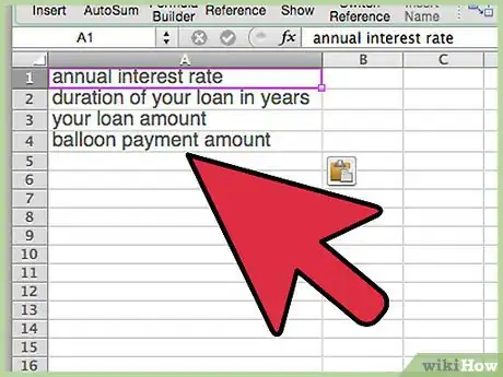 Imagen titulada Calculate a Balloon Payment in Excel Step 10