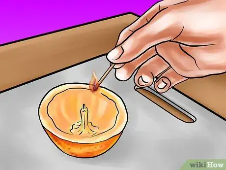 Imagen titulada Make a Candle out of an Orange Step 6