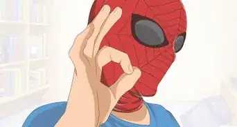 hacer una máscara del Hombre Araña