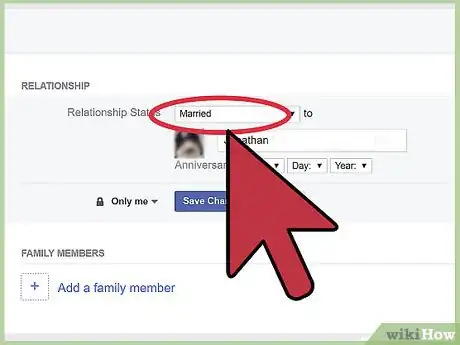 Imagen titulada Change Your Relationship Status on Facebook Step 12