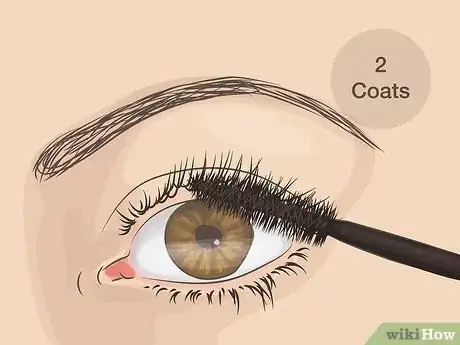 Imagen titulada Curl Your Eyelashes Without an Eyelash Curler Step 16