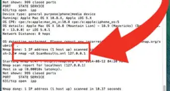 ejecutar un simple escaneo de Nmap