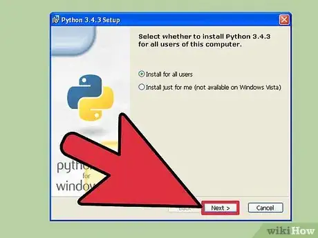 Imagen titulada Install Python Step 4