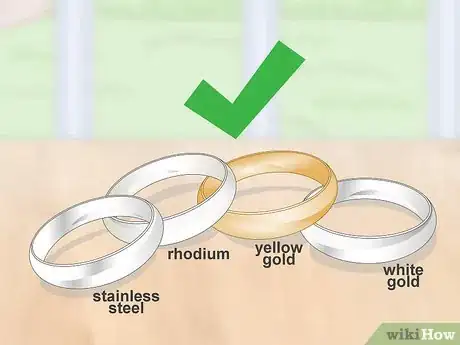 Imagen titulada Keep a Ring from Turning Your Finger Green Step 9