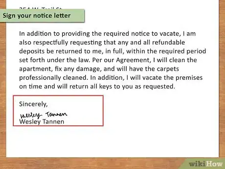 Imagen titulada Write a Letter of Notice to Your Landlord Step 10