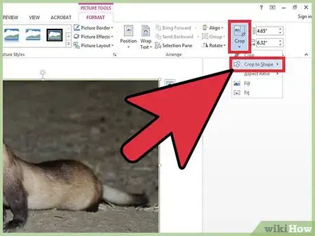 Imagen titulada Crop a Picture in Word Step 8