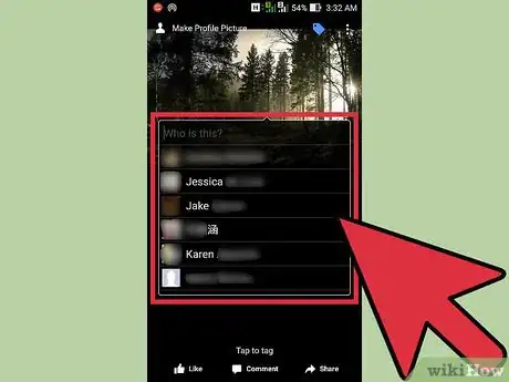 Imagen titulada Tag on Facebook Mobile Step 6