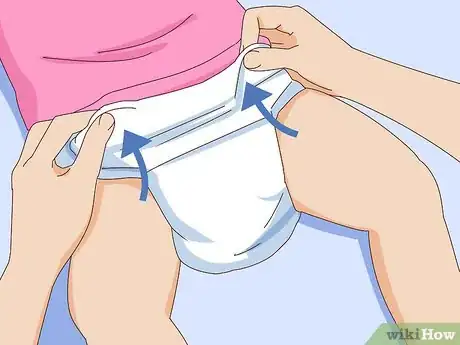 Imagen titulada Change a Disposable Bedwetting Diaper Step 11