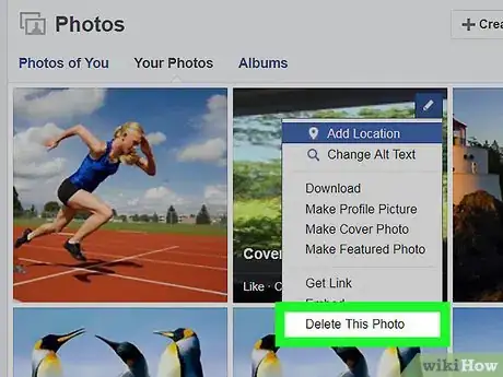 Imagen titulada Delete Multiple Photos on Facebook Step 9