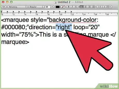 Imagen titulada Make a Scrolling Marquee in HTML Step 13