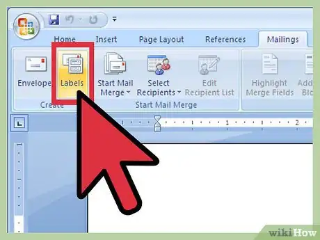Imagen titulada Create Labels Using Microsoft Word 2007 Step 8