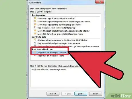 Imagen titulada Create a Rule in Outlook to Forward Mail Step 12