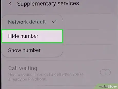 Imagen titulada Hide Your Caller ID on Android Step 6