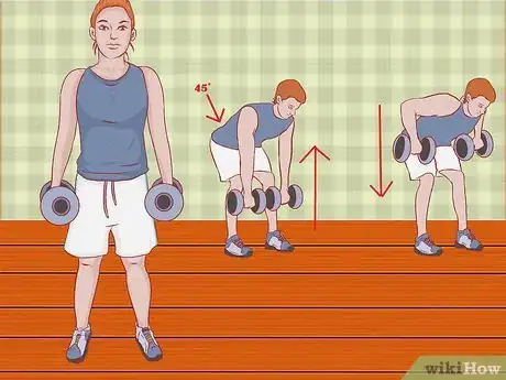 Imagen titulada Do a Bent over Row Step 5