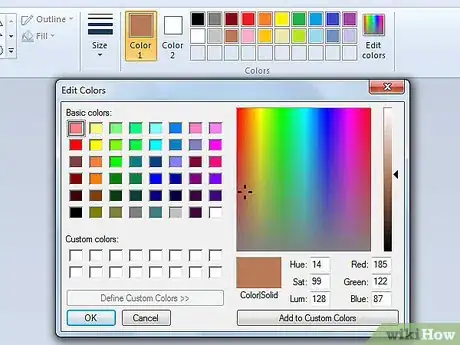 Imagen titulada Make Simple Pixels in Microsoft Paint Step 8