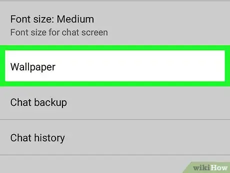 Imagen titulada Change Your Chat Wallpaper on WhatsApp Step 5