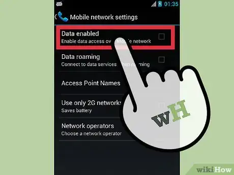 Imagen titulada Turn On Data on Android Step 3