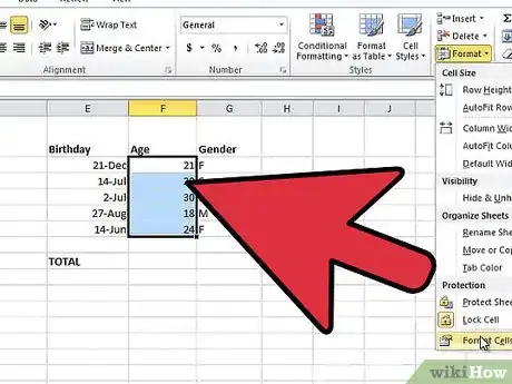 Imagen titulada Divide in Excel Step 6