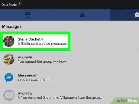 Imagen titulada Download Facebook Voice Messages Step 3