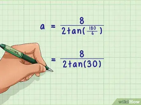 Imagen titulada Calculate the Apothem of a Hexagon Step 13