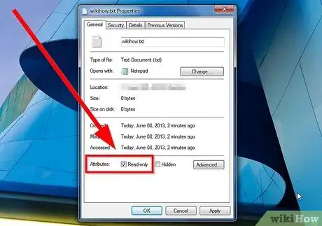 Imagen titulada Make a File Read Only Step 3